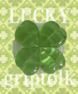 [당일출고] 당신에게 행운을-! lucky 네잎클로버 럭키 행운템 레진 스마트톡
