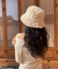 [당일출고/4color]로즈 페이크퍼 벙거지 겨울 퍼 털모자 버킷햇 모자